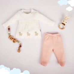 Baby Meisje Kleding Lange Mouw Outfit Set - Baby Cadeau, 0-6 Maanden, Baby Blouse Top En Broek 2-delig Trainingspak, Peuter Kostuums -Goedkope Kleintje Kleding Winkel 1200x1200 131