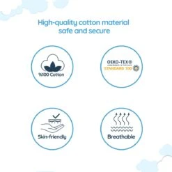 Pasgeboren Unisex Babykleding Voor Jongens Meisjes - Babymutsje + Babybroek + T-shirt Met Lange Mouwen + Babyhandschoen + Slabbetje-outfitset - 5-delige Peuterset Van 0-3 Maanden -Goedkope Kleintje Kleding Winkel 1200x1200 146