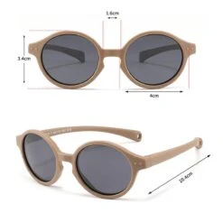 Maesy - Baby Zonnebril Noah - 0-2 Jaar - Flexibel Buigbaar - Verstelbaar Elastiek - Gepolariseerde UV400 Bescherming - Jongens En Meisjes - Babyzonnebril Ovaal - Zwart -Goedkope Kleintje Kleding Winkel 1200x1200 2