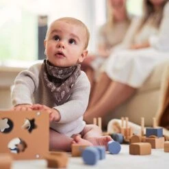 Jollein Slab Bandana Meadow - Chestnut - 2 Stuks -Goedkope Kleintje Kleding Winkel 1200x1200 371