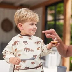 Jollein Slab Waterproof Met Mouw - Savannah -Goedkope Kleintje Kleding Winkel 1200x1200 469