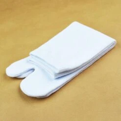 Japanse Sokken - Tabi Sokken - Teen Sokken - Maat One Size - Wit