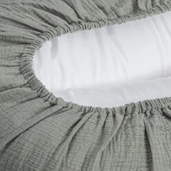 Snoozzz Relaxhoes Voor Voedingskussen Zwangerschapskussen - 100% Katoen Van Zachte Hydrofiel - Stone -Goedkope Kleintje Kleding Winkel 1200x1200 569