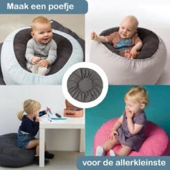 Form Fix XL Sit Fix Hoes - Hoes Voor Babyzitje - Hoes Voor Baby Zitkussen - Hoes Voor Zitkussen Baby - Badstof/Katoen Hoes - Beige -Goedkope Kleintje Kleding Winkel 1200x1200 614