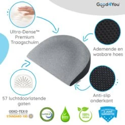 Good4You Zwangerschapskussen - Voedingskussen - Zijslaapkussen - Lichaamskussen - Body Pillow - Afneembare Hoes -Goedkope Kleintje Kleding Winkel 1200x1200 660