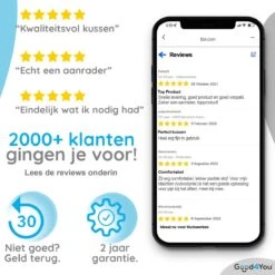 Good4You Zwangerschapskussen - Voedingskussen - Zijslaapkussen - Lichaamskussen - Body Pillow - Afneembare Hoes -Goedkope Kleintje Kleding Winkel 1200x1200 662