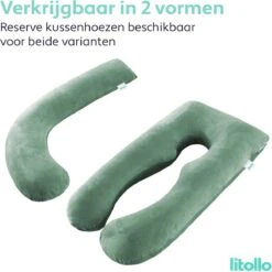 Litollo® Zwangerschapskussen (J-vorm) - Zijslaapkussen - Voedingskussen - Lichaamskussen - Body Pillow - 145cm - Zachte Fleece Stof - Afneembare Hoes - Olijfgroen 13 Litollo® Zwangerschapskussen (J-vorm) - Zijslaapkussen - Voedingskussen - Lichaamskussen - Body Pillow - 145cm - Zachte Fleece Stof - Afneembare Hoes - Olijfgroen -Goedkope Kleintje Kleding Winkel 1200x1200 685