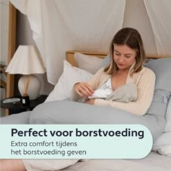 Litollo® Zwangerschapskussen XXL - Voedingskussen - Lichaamskussen - Body Pillow - 280cm - Afneembare Hoes - Grijs -Goedkope Kleintje Kleding Winkel 1200x1200 706