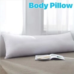 Ondersteunend Lichaamskussen - 40 X 140cm + Gewatteerde Kussensloop - Wit - Body Pillow - Zwangerschapskussen - Body Pillow - Lichaamskussen - 140 Cm - Voedingskussen - Zijslaapkussen - Sluimerrol - Afneembaar Hoes Premium Body Pillow Lichaamskussen -Goedkope Kleintje Kleding Winkel 1200x1200 708