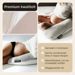 Snoozzz Zwangerschapskussen Lichaamskussen Zijslaapkussen - Met Afneembare Hoes Van Hydrofiel Katoen - 185 Cm - Champagne -Goedkope Kleintje Kleding Winkel 1200x1200 716