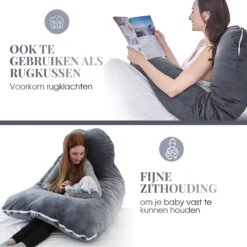 Zwangerschapskussen Swissl - Zijslaapkussen - Lichaamskussen - Body Pillow -Goedkope Kleintje Kleding Winkel 1200x1200 724