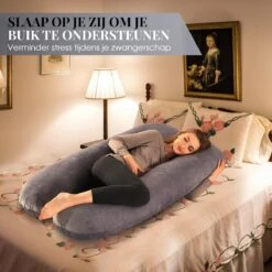 Zwangerschapskussen Swissl - Zijslaapkussen - Lichaamskussen - Body Pillow -Goedkope Kleintje Kleding Winkel 1200x1200 725