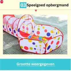 3 In 1 Babybox – 3 In 1 Speelbox – Baby Speelgoed – Ballenbak – Kruiptunnel – Tunnel – Kindertent Speeltentje – Kruiptunnel Kinderen – Kruiptunnel Speelgoed – Veelkleurig -Goedkope Kleintje Kleding Winkel 1200x1200 848