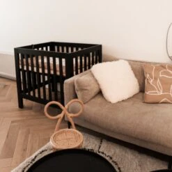 Box Bart Black Wash + Boxmatras Janine + Boxkleed Botanical Organic Blauw/Grijs -Goedkope Kleintje Kleding Winkel 1200x1200 853