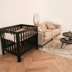 Box Bart Black Wash + Boxmatras Janine + Boxkleed Botanical Organic Blauw/Grijs -Goedkope Kleintje Kleding Winkel 1200x1200 854