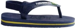 Havaianas Baby Brasil Logo Unisex Slippers - Marine/Yellow Citric - Maat 25/26 31 Havaianas Baby Brasil Logo Unisex Slippers - Marine/Yellow Citric - Maat 25/26 -Goedkope Kleintje Kleding Winkel 1200x450