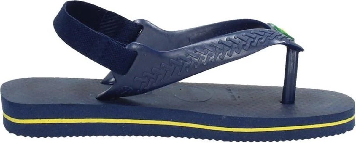 Havaianas Baby Brasil Logo Unisex Slippers - Marine/Yellow Citric - Maat 25/26 19 Havaianas Baby Brasil Logo Unisex Slippers - Marine/Yellow Citric - Maat 25/26 - Afbeelding 19