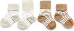KipKep Babysokjes Zand: Bio Blijf-Sokjes - Maat 6-12 Maanden - Camel & Sand -Goedkope Kleintje Kleding Winkel 1200x502 1