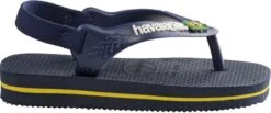 Havaianas Baby Brasil Logo Unisex Slippers - Marine/Yellow Citric - Maat 25/26 29 Havaianas Baby Brasil Logo Unisex Slippers - Marine/Yellow Citric - Maat 25/26 -Goedkope Kleintje Kleding Winkel 1200x502 2