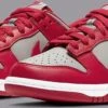 Nike Dunk Low (TDE), Medium Grey/Varsity Red-White, EUR 26
