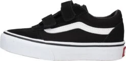 Vans Youth Ward V Suede/Canvas Sneakers - Black/White - Maat 27 -Goedkope Kleintje Kleding Winkel 1200x578