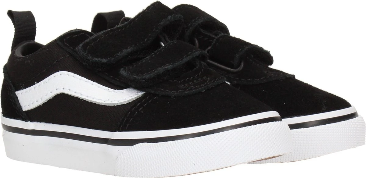 Vans TD Ward V Suede/Canvas Sneakers - Black/White - Maat 22 6 Vans TD Ward V Suede/Canvas Sneakers - Black/White - Maat 22 - Afbeelding 6