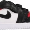 Nike Jordan 1 Low (TD) CI3436-612 Zwart / Rood-21