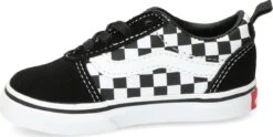 Vans TD Ward Slip-On Checkered Sneakers - Black/True White - Maat 23.5 -Goedkope Kleintje Kleding Winkel 1200x601 3