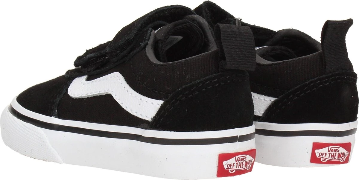 Vans TD Ward V Suede/Canvas Sneakers - Black/White - Maat 20 6 Vans TD Ward V Suede/Canvas Sneakers - Black/White - Maat 20 - Afbeelding 6