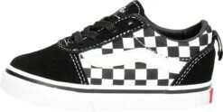 Vans TD Ward Slip-On Checkered Sneakers - Black/True White - Maat 23.5 -Goedkope Kleintje Kleding Winkel 1200x604 1