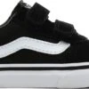 Vans TD Ward V Suede/Canvas Sneakers - Black/White - Maat 20