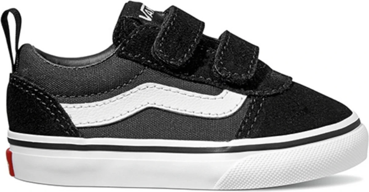 Vans TD Ward V Suede/Canvas Sneakers - Black/White - Maat 22 4 Vans TD Ward V Suede/Canvas Sneakers - Black/White - Maat 22 - Afbeelding 4