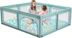 Babybox - Speelbox - Educatief - Grondbox - Ballenbak - Kinderbox - Ballenbak - Playpen