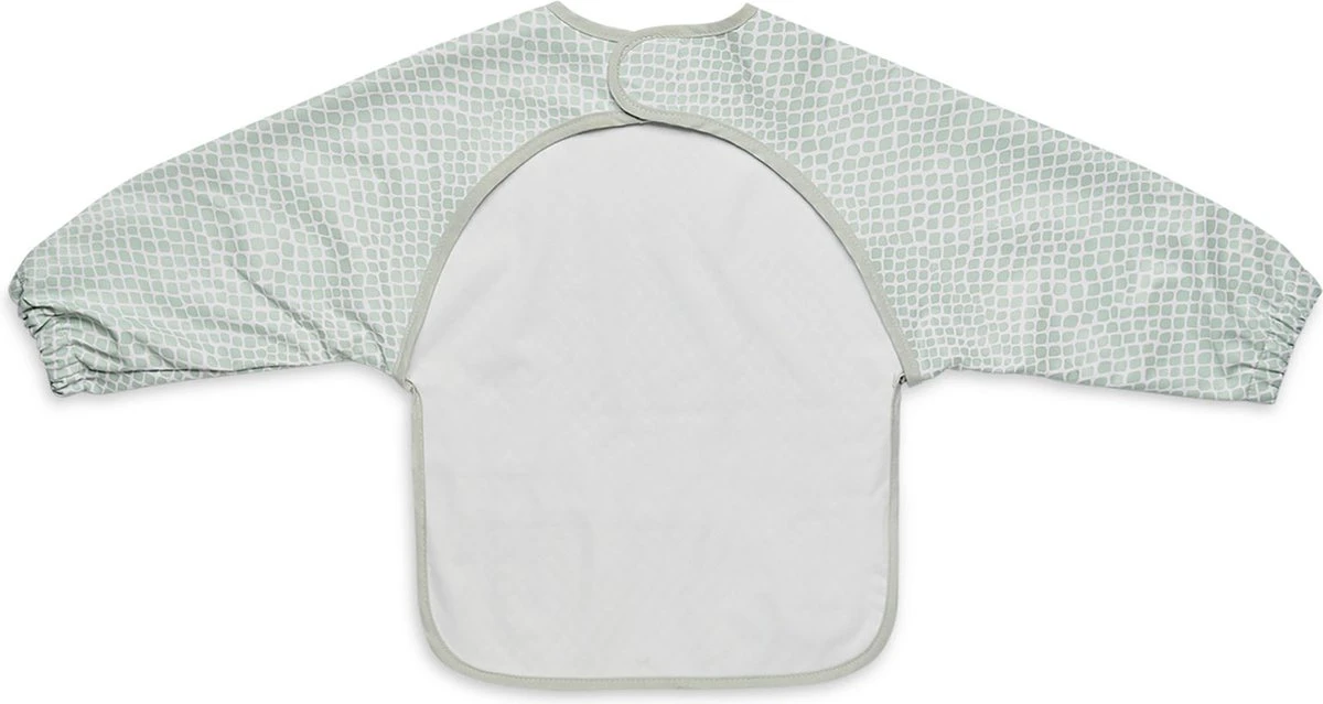 Jollein Slab Waterproof Met Mouw Snake - Soft Green 3 Jollein Slab Waterproof Met Mouw Snake - Soft Green - Afbeelding 3