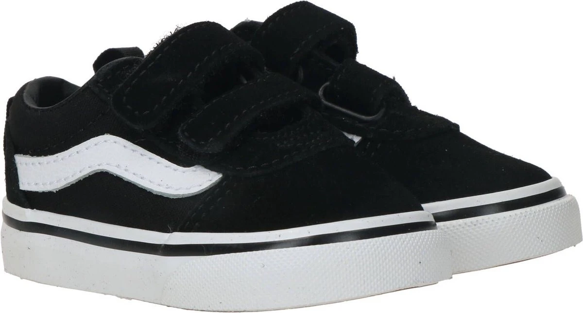 Vans TD Ward V Suede/Canvas Sneakers - Black/White - Maat 22 12 Vans TD Ward V Suede/Canvas Sneakers - Black/White - Maat 22 - Afbeelding 12