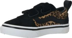 Vans TD Ward V Meisjes Sneakers - (Cheetah) Black/White - Maat 24 -Goedkope Kleintje Kleding Winkel 1200x647 1