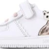 Baby | Babysneakers | Meisjes | WHITE ROSEGOLD | Leer | Shoesme | Maat 20