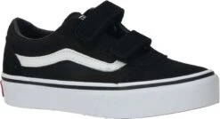 Vans Youth Ward V Suede/Canvas Sneakers - Black/White - Maat 27 -Goedkope Kleintje Kleding Winkel 1200x650