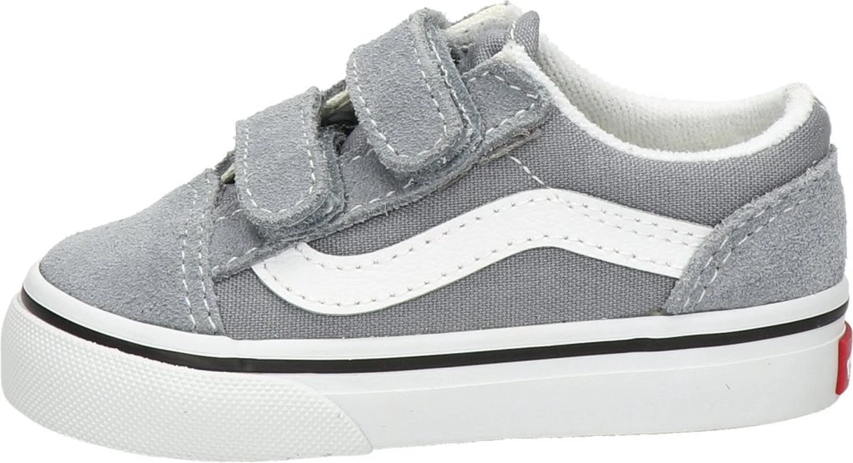 Vans TD Old Skool Unisex Sneaker - Grijs - Maat 21 6 Vans TD Old Skool Unisex Sneaker - Grijs - Maat 21 - Afbeelding 6