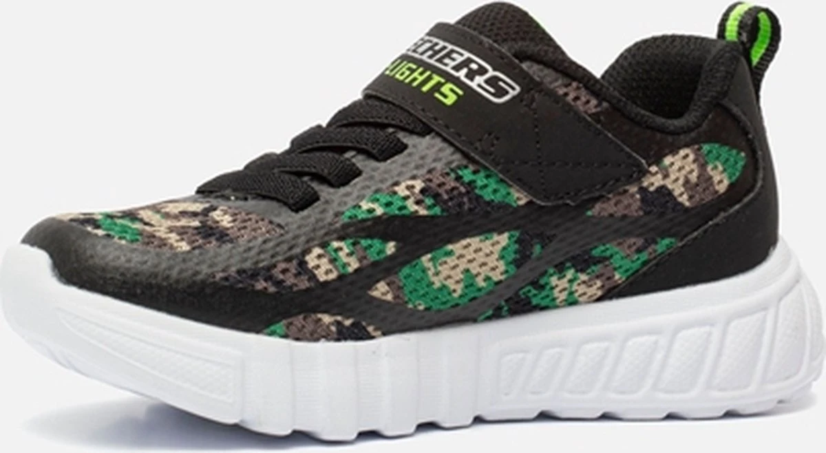 Skechers Flex Glow Rondler Jongens Sneakers - Groen/Multi/Zwart - Maat 27 2 Skechers Flex Glow Rondler Jongens Sneakers - Groen/Multi/Zwart - Maat 27 - Afbeelding 2