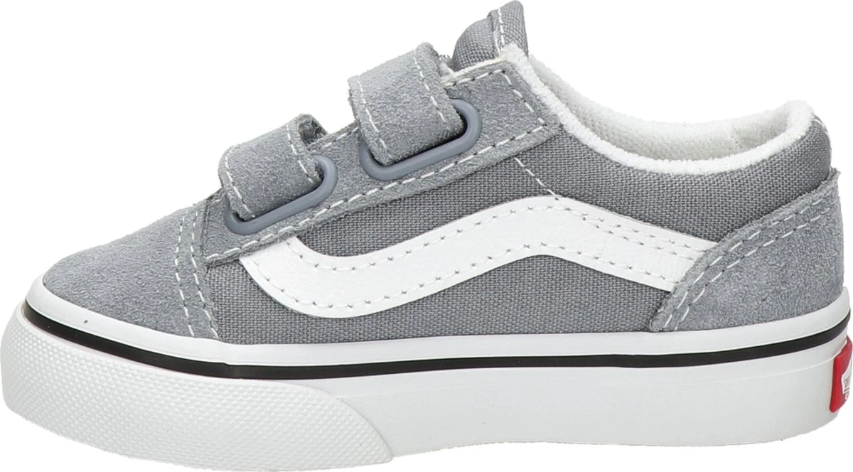 Vans TD Old Skool Unisex Sneaker - Grijs - Maat 21 2 Vans TD Old Skool Unisex Sneaker - Grijs - Maat 21 - Afbeelding 2