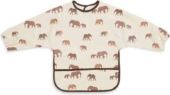 Jollein Slab Waterproof Met Mouw Meadow - Chestnut -Goedkope Kleintje Kleding Winkel 1200x669 1