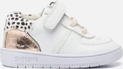 Baby | Babysneakers | Meisjes | WHITE ROSEGOLD | Leer | Shoesme | Maat 20 -Goedkope Kleintje Kleding Winkel 1200x674