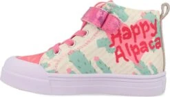 Sneakers | Meisjes | Alpaca Print | Canvas | Go Banana's | Maat 24 -Goedkope Kleintje Kleding Winkel 1200x686 1