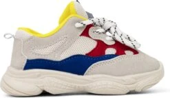 LilPataz Nova Superstar - Lage Sneakers - Jongens - Blauw/Rood - Maat 24