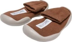 Merkloos Antislip Baby Schoentjes - Eerste Loopschoentjes – Completebabyuitzet - Maat 20,5 – 6-12 Maanden – 13 Cm - Mocca Bruin -Goedkope Kleintje Kleding Winkel 1200x697 1