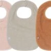 Jollein Slab Badstof - Pale Pink/Nougat/Caramel - 3 Stuks