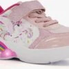 Blue Box Meisjes Regenboog Sneakers Met Lichtjes - Roze - Maat 26 - Uitneembare Zool