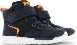 Sneakers | Jongens | BLUE ORANGE | Leer | Shoesme | Maat 24 -Goedkope Kleintje Kleding Winkel 1200x714 1