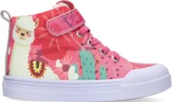 Sneakers | Meisjes | Alpaca Print | Canvas | Go Banana's | Maat 24 -Goedkope Kleintje Kleding Winkel 1200x714 2